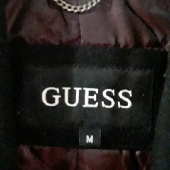 Guess Mens Wool Pea Coat - Picture 6 of 6